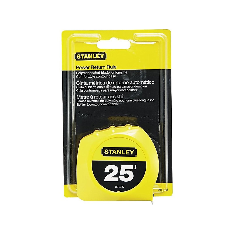 Stanley 25' Tape Measure, Polymer (30455) image 1
