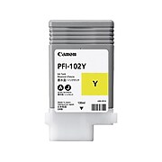 Canon PFI-102 Yellow Standard Yield Ink Cartridge (0898B001)