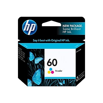 HP 60 Tri-Color Standard Yield Ink Cartridge (CC643WN#140)