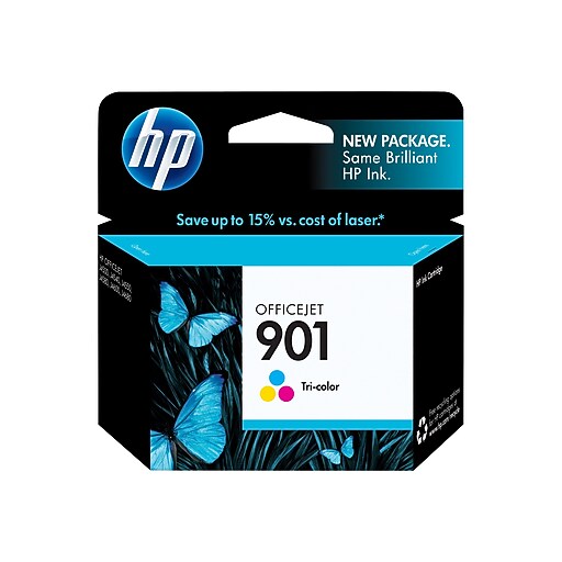 HP 901 TriColor Standard Yield Ink Cartridge (CC656AN140) Staples