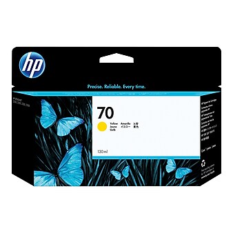 HP 70 Yellow Standard Yield Ink Cartridge (C9454A)