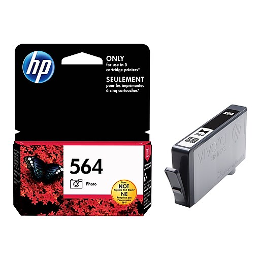 HP 564 Photo Black Ink Cartridge (CB317WN) Staples