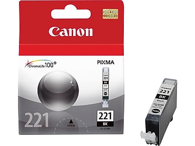 Canon 221 Black Standard Yield Ink Cartridge (2946B001) Sansujyuku sansujyuku.com