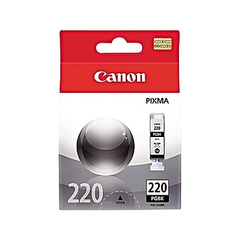 Canon 220 Pigment Black Standard Yield Ink Cartridge (2945B001)