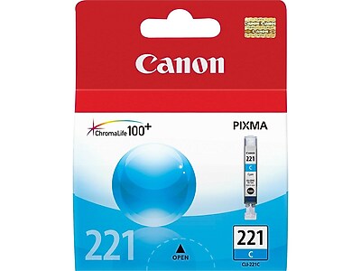 Canon 221 Cyan Standard Yield Ink Cartridge  (2947B001) Sansujyuku sansujyuku.com