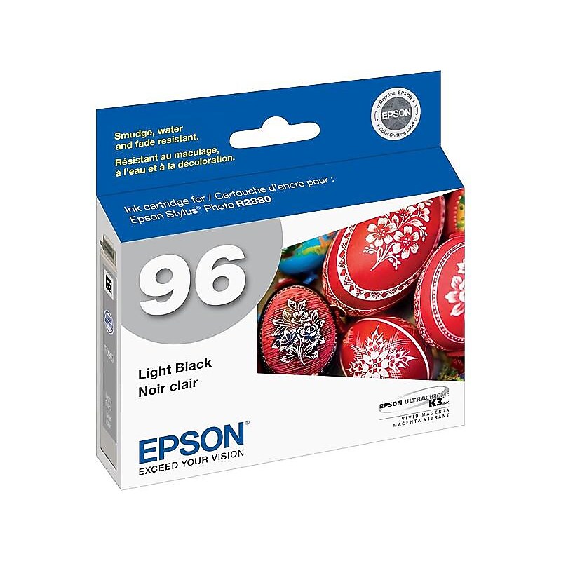 Epson T96 Ultrachrome Light Black Standard Yield Ink Cartridge image 1