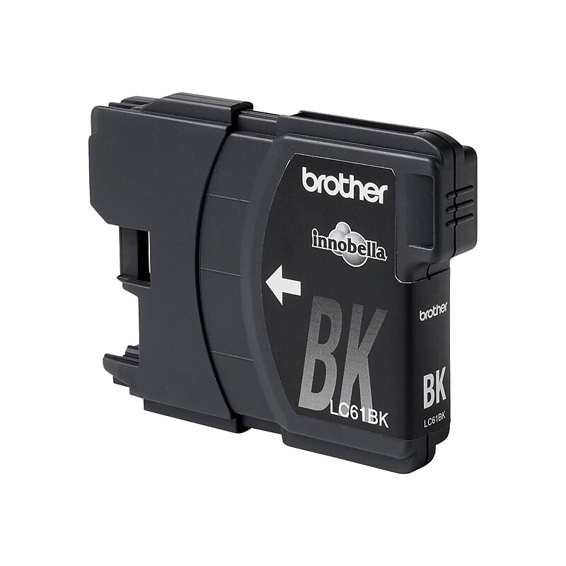 Brother LC61BKS Black Standard Yield Ink Cartridge image 1