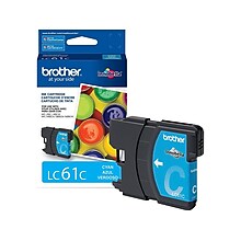 Brother LC61C Cyan Standard Yield Ink Cartridge
