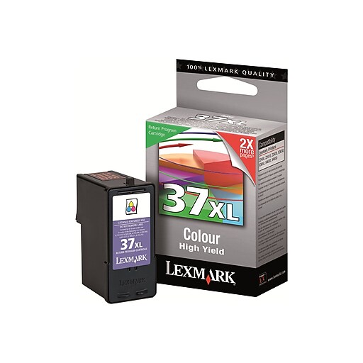 Lexmark 37XL Color Ink Cartridge (18C2180), High Yield at Staples