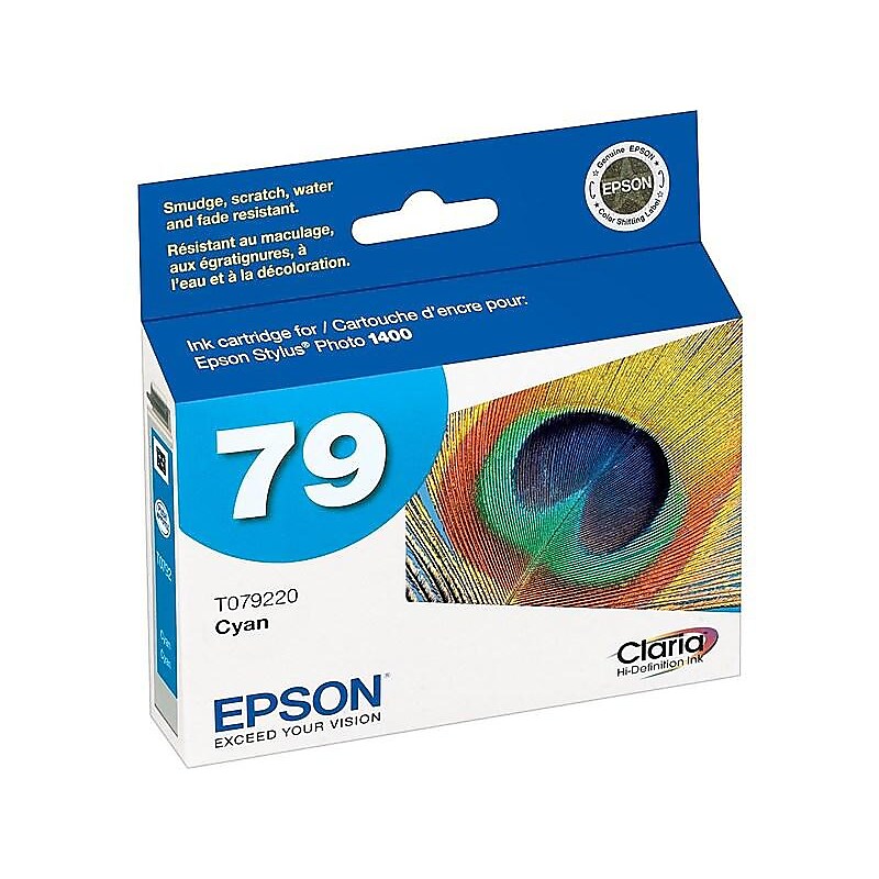 Epson T79 Cyan High Yield Ink Cartridge image 1
