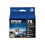Epson T78 Cyan/Magenta/Yellow/Light Cyan/Light Magenta Standard Yield Ink Cartridge, 5/Pack   (T078920-S)~#|#~sp40889806_sc7