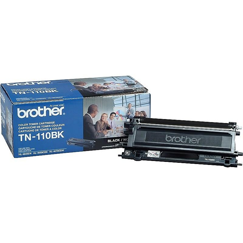 Brother TN-110 Black Standard Yield Toner Cartridge  (TN110BK) image 1