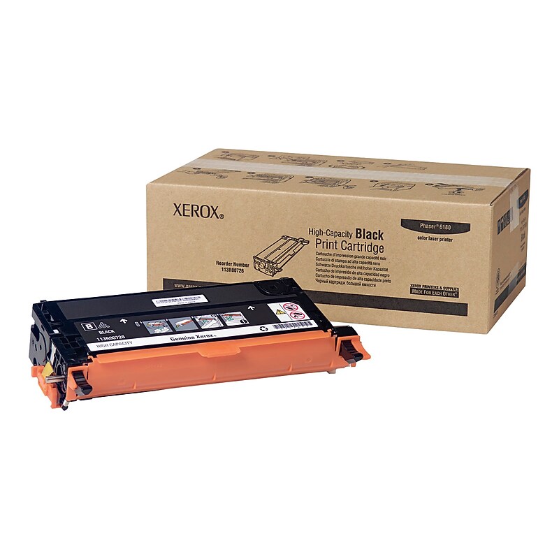 Xerox 113R00726 Black High Yield Toner   Cartridge image 1