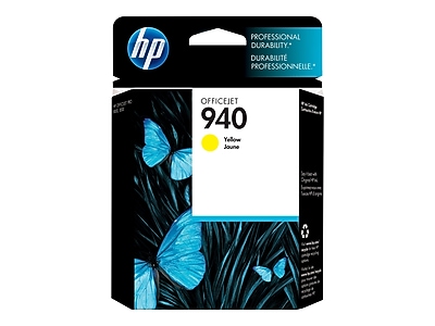 HP 940 Yellow Standard Yield Ink Cartridge, Prints Up to 900 Pages (C4905AN#140) Sansujyuku sansujyuku.com