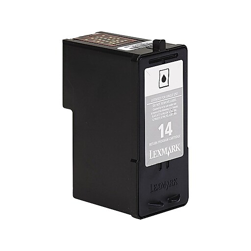 Lexmark 14 Black Standard Yield Ink Cartridge (18C2090) at Staples