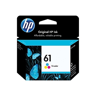 HP 61 Tri-Color Standard Yield Ink Cartridge (CH562WN#140)