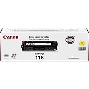 Canon 118 Yellow Standard Yield Toner Cartridge (2659B001AA)