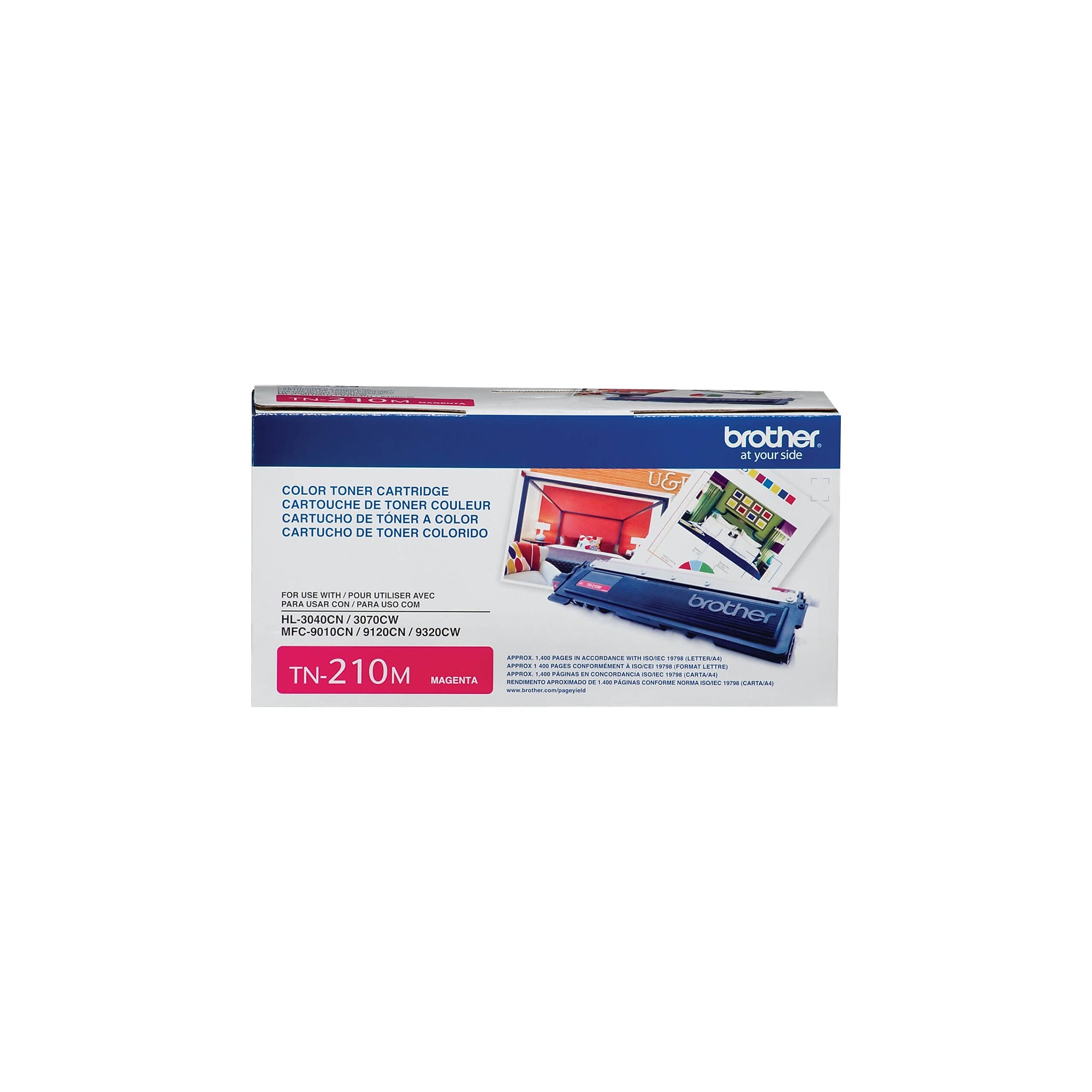 Brother TN-210 Magenta Standard Yield Toner Cartridge  (TN210M) Sansujyuku sansujyuku.com