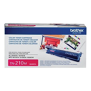 Cartouche Toner Cyan Brother TN-210C, Neuve, Emballage Ouvert Mais Jamais Utilisée