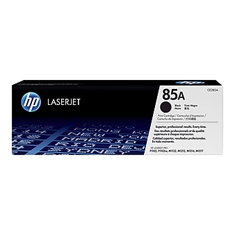 HP 85A Black Standard Yield Toner Cartridge, print up to 1600 pages
