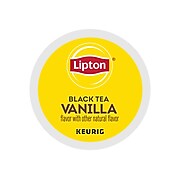 Lipton Vanilla Black Tea, Keurig K-Cup Pods, 22/Box (GMT6867)