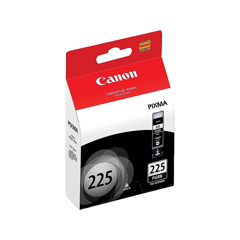 Canon 225 Black Standard Yield Ink Cartridge  (4530B001) image 1