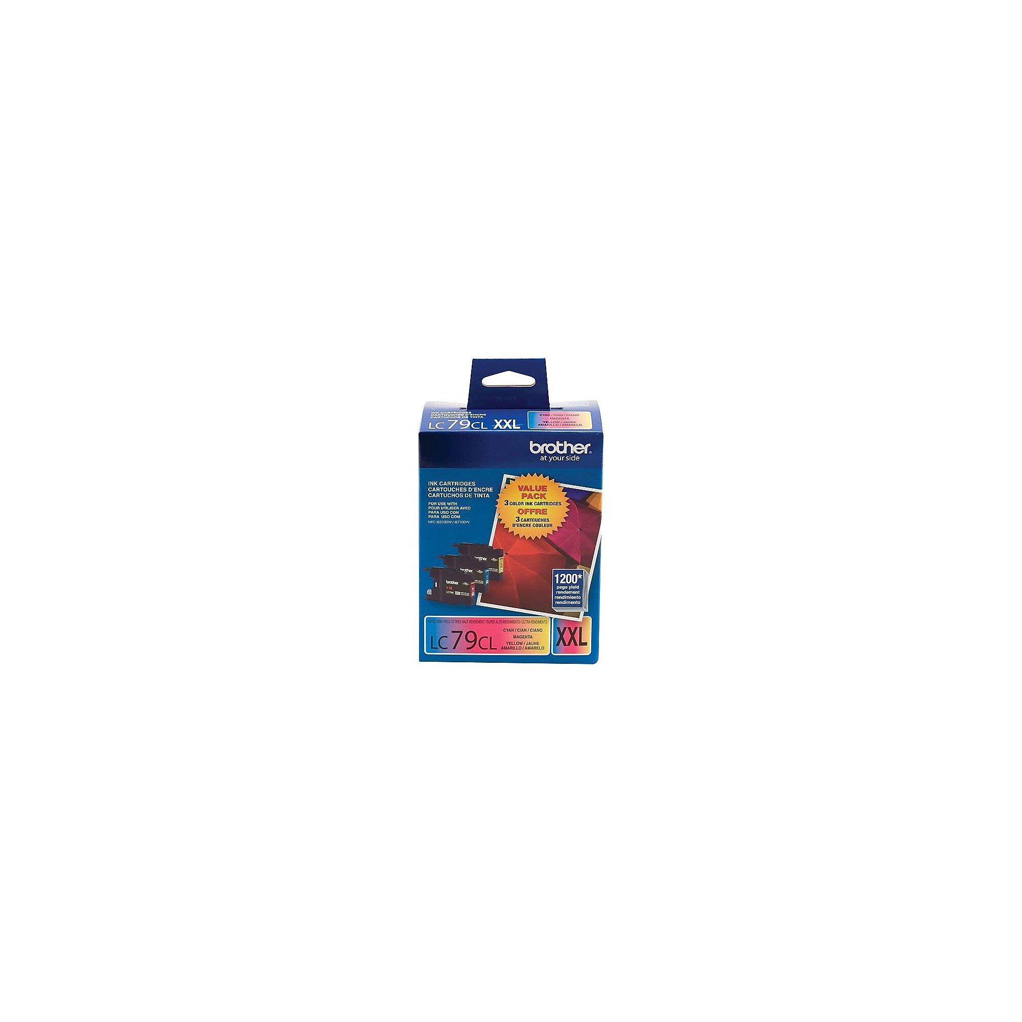 Brother LC793PKS Cyan/Magenta/Yellow Extra High Yield Ink Cartridge,   3/Pack Sansujyuku sansujyuku.com