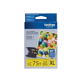 Brother LC75YS Yellow High Yield Ink Cartridge