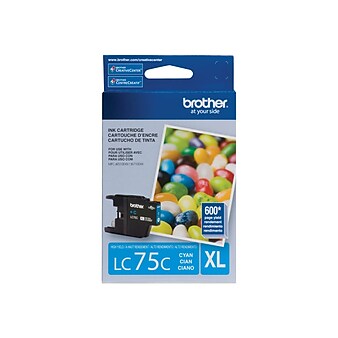 Brother LC75CS Cyan High Yield Ink Cartridge
