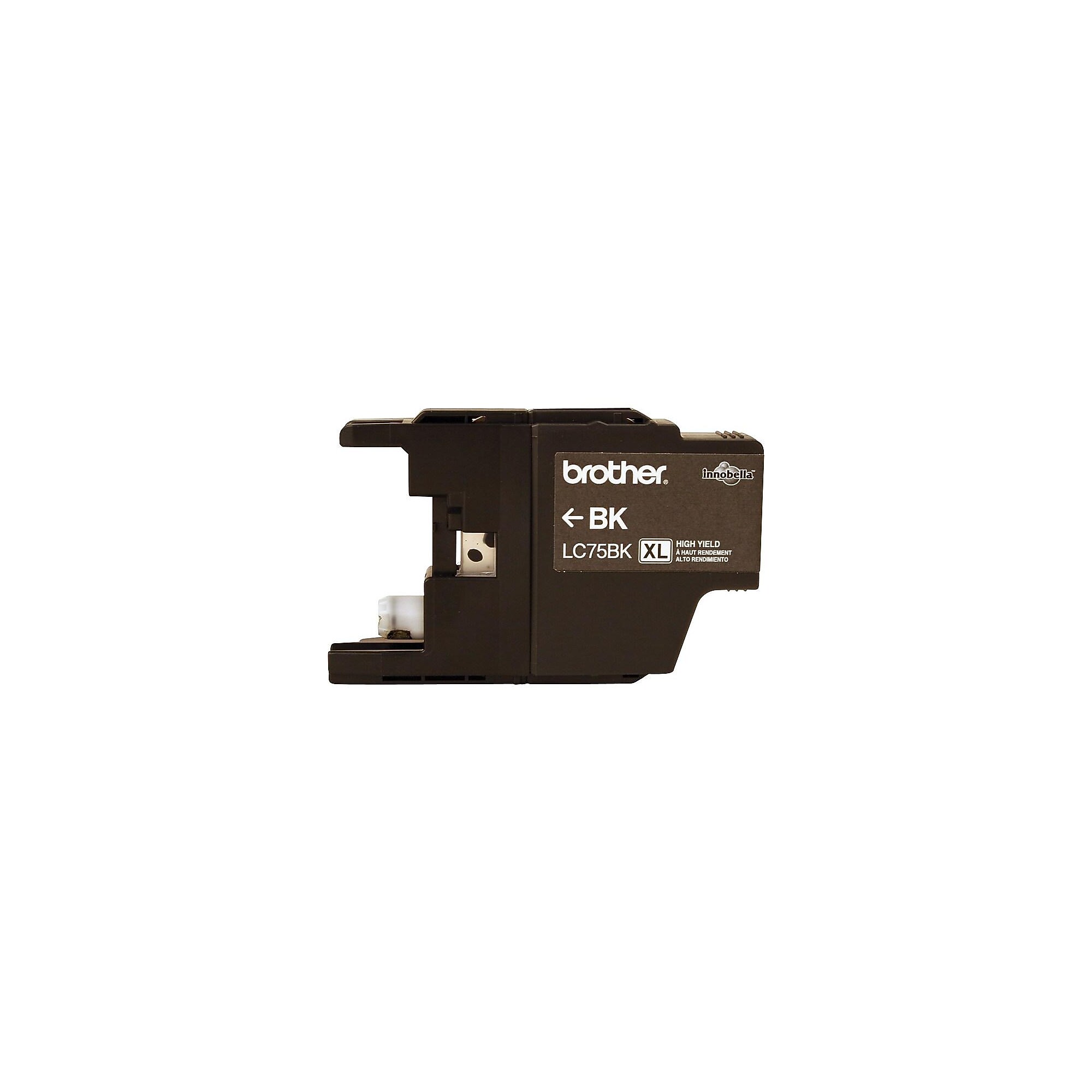 Brother LC75BKS Black High Yield Ink Cartridge   (BRTLC75BK) Sansujyuku sansujyuku.com