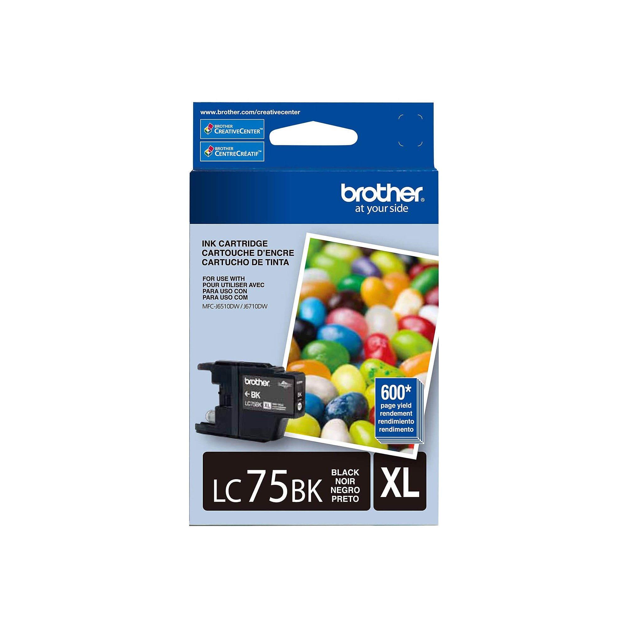Brother LC75BKS Black High Yield Ink Cartridge   (BRTLC75BK) Sansujyuku sansujyuku.com