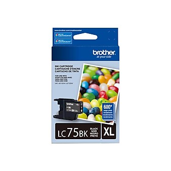 Brother LC75BKS Black High Yield Ink Cartridge