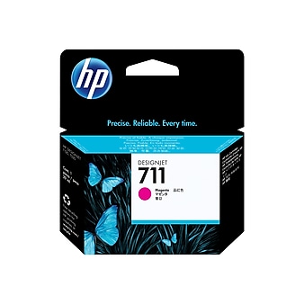 HP 711 Magenta Standard Yield Ink Cartridge (CZ131A)