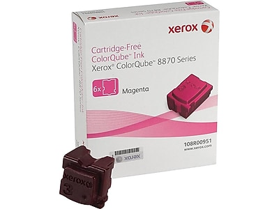 Xerox 108R00951 Magenta Standard Yield Ink Cartridge, Prints Up to 17,300 Pages, 6/Pack Sansujyuku sansujyuku.com