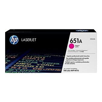 HP 651A Magenta Standard Yield Toner Cartridge (CE343A)