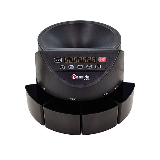 Cassida® C100 Coin Counter/Sorter at Staples