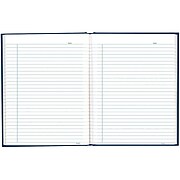 Blueline Professional Notebook, 7.25" x 9.25", College Ruled, 96 Sheets, Blue (A9.82)