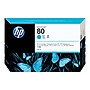 HP 80 Cyan Standard Yield Ink Cartridge, Prints Up to 4,400 Pages (C4846A)~#|#~sp40891876_sc7