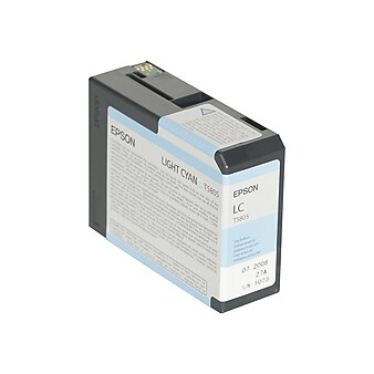 Epson T580 Ultrachrome Light Cyan Standard Yield Ink Cartridge