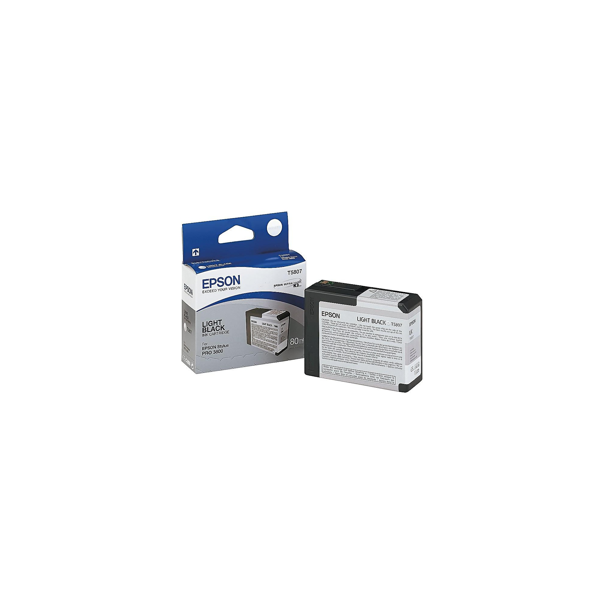 Epson T580 Ultrachrome Light Black Standard Yield Ink Cartridge Sansujyuku sansujyuku.com