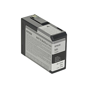 Epson T580 Ultrachrome Black Matte Standard Yield Ink Cartridge