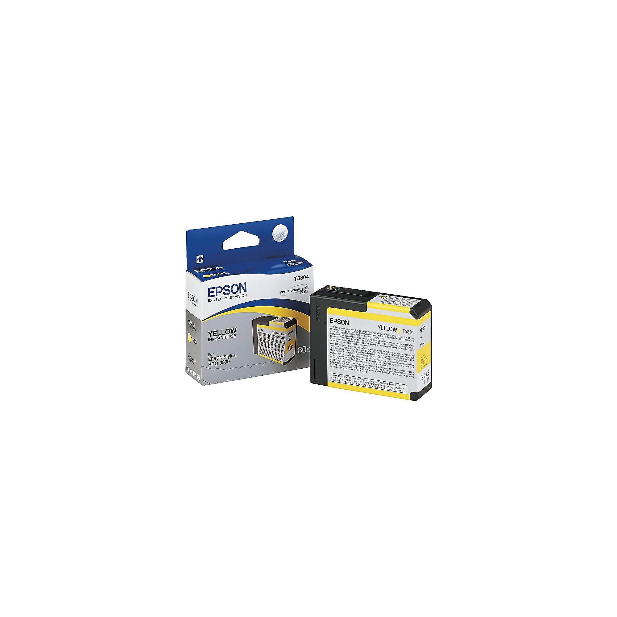 Epson T580 Ultrachrome Yellow Standard Yield Ink Cartridge Sansujyuku sansujyuku.com