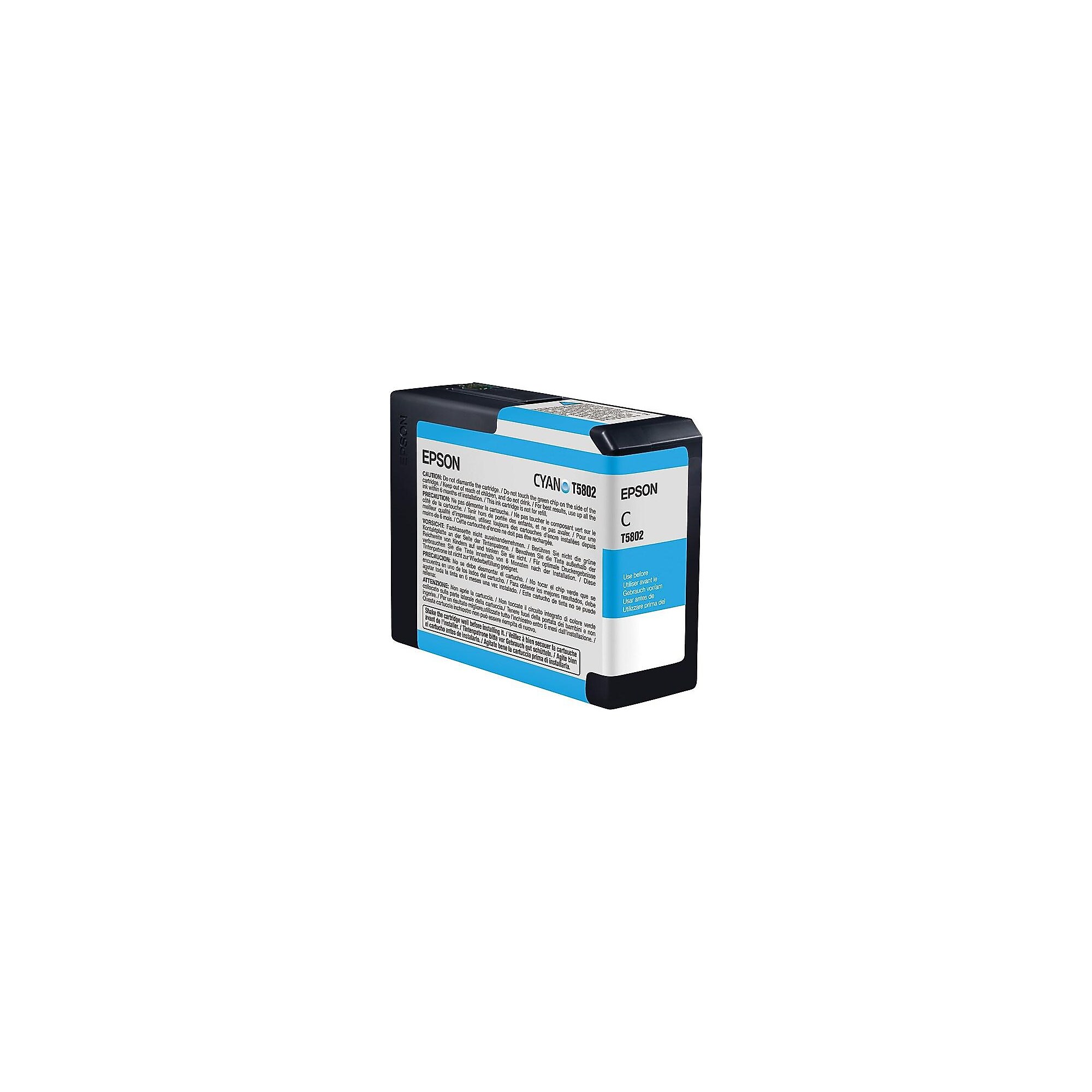 Epson T580 Ultrachrome Cyan Standard Yield Ink Cartridge Sansujyuku sansujyuku.com