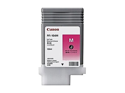 Canon 104 Magenta Standard Yield Ink Cartridge (3631B001AA) Sansujyuku sansujyuku.com