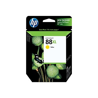 HP 88XL Yellow High Yield Ink Cartridge (C9393AN#140)