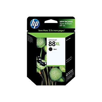 HP 88XL Black High Yield Ink Cartridge (C9396AN#140)