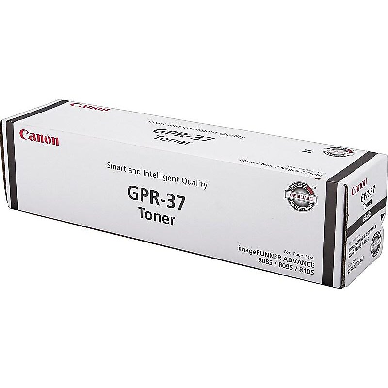 Canon GPR-37 Black Standard Yield Toner Cartridge (3764B003AA) image 1