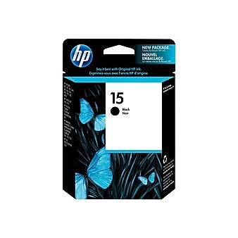 HP 15 Black Standard Yield Ink Cartridge