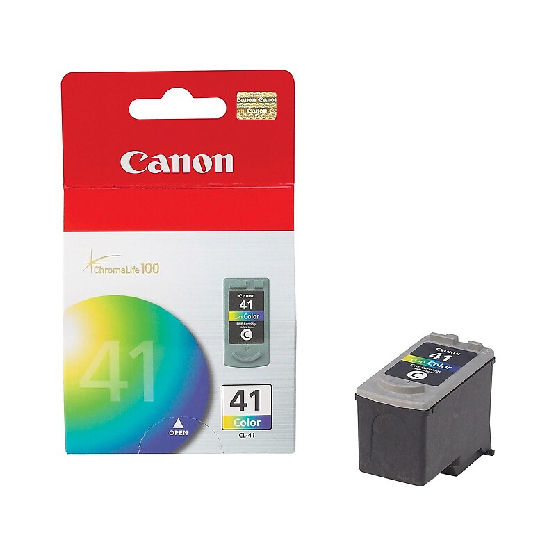 Canon 41 Tri-Color Standard Yield Ink Cartridge (0617B002) image 1