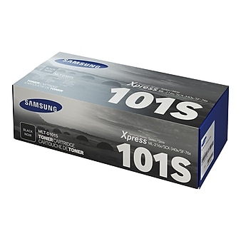 HP 101S Black Toner Cartridge for Samsung MLT-D101S (SU696), Samsung-branded printer supplies are now HP-branded